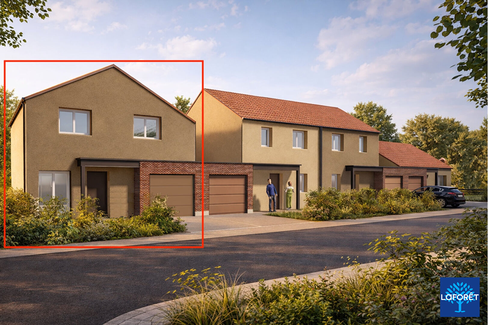 Maison neuve à vendre sur plan VEFA, 4 chambres
