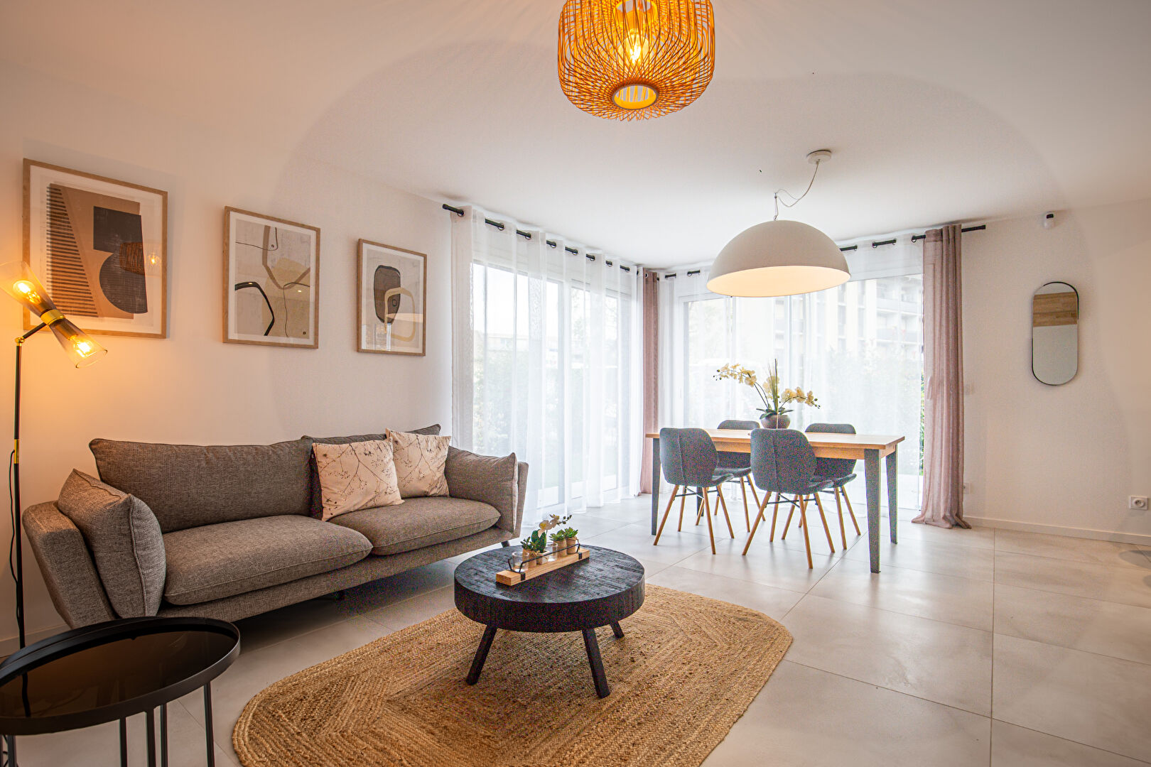 MAISON NEUVE - ALBY SUR CHERAN - MAISON JUMELEE 5 pièces de 116 m² - TERRASSE - JARDIN PRIVATIF - ABRIS VOITURE