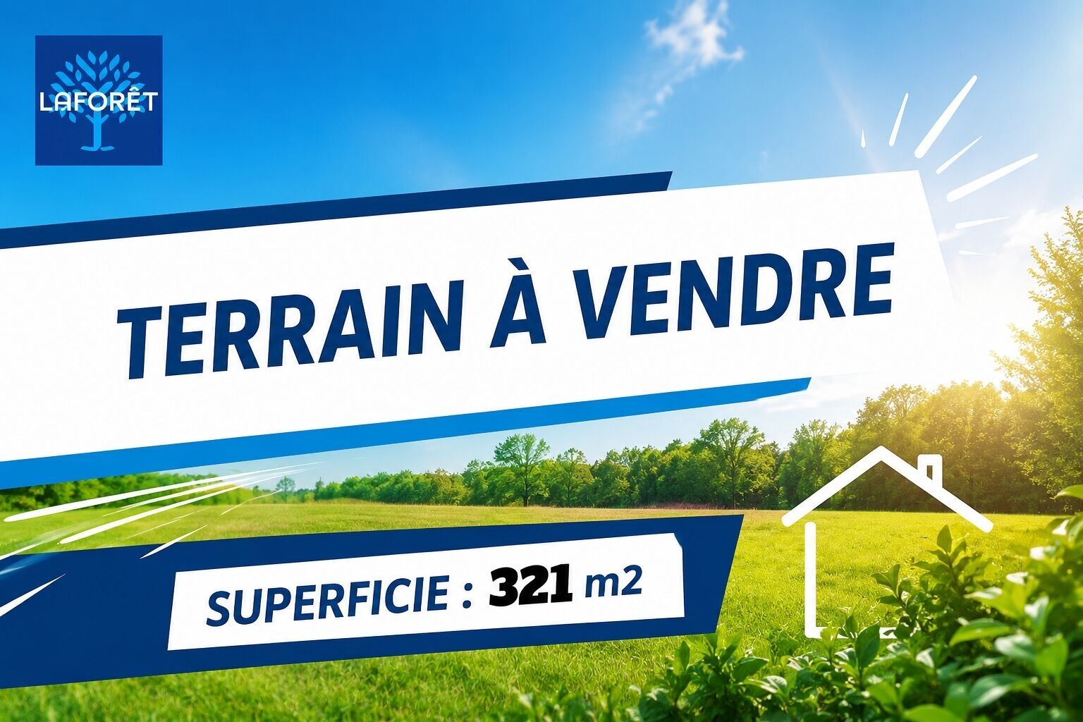 TERRAIN À BÂTIR VIABILISÉ - 321 m² - ORMESSON-SUR-MARNE