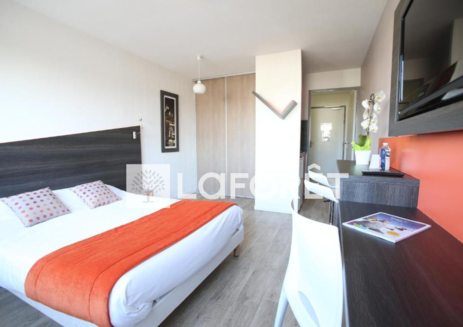 Investissement locatif - Studio meublé 1 pièce(s) 20 m2 en résidence hôtelière à Chevilly-Larue