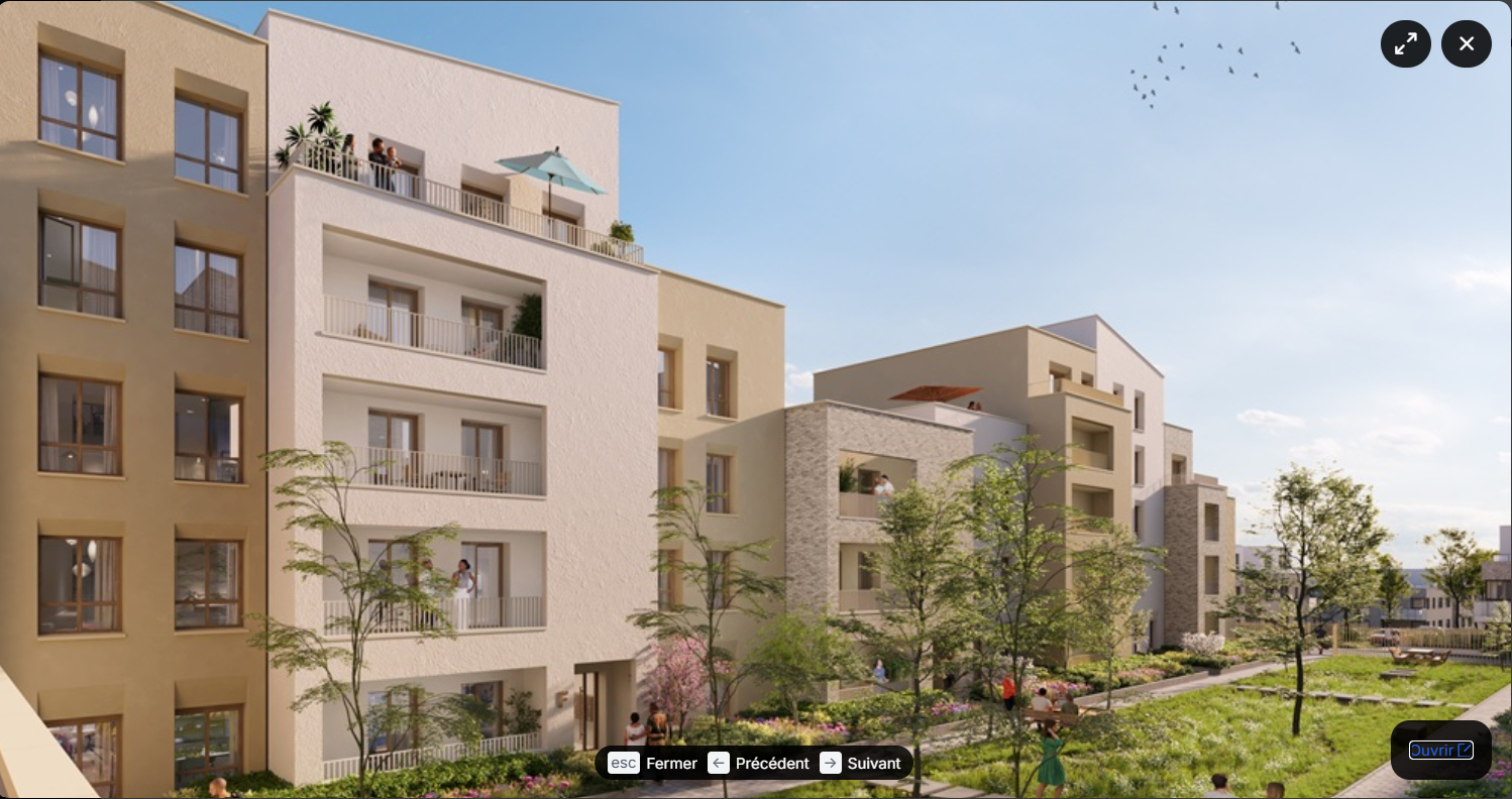 Les Jardins du Pelvoux - Appartements studio neufs à Orly.