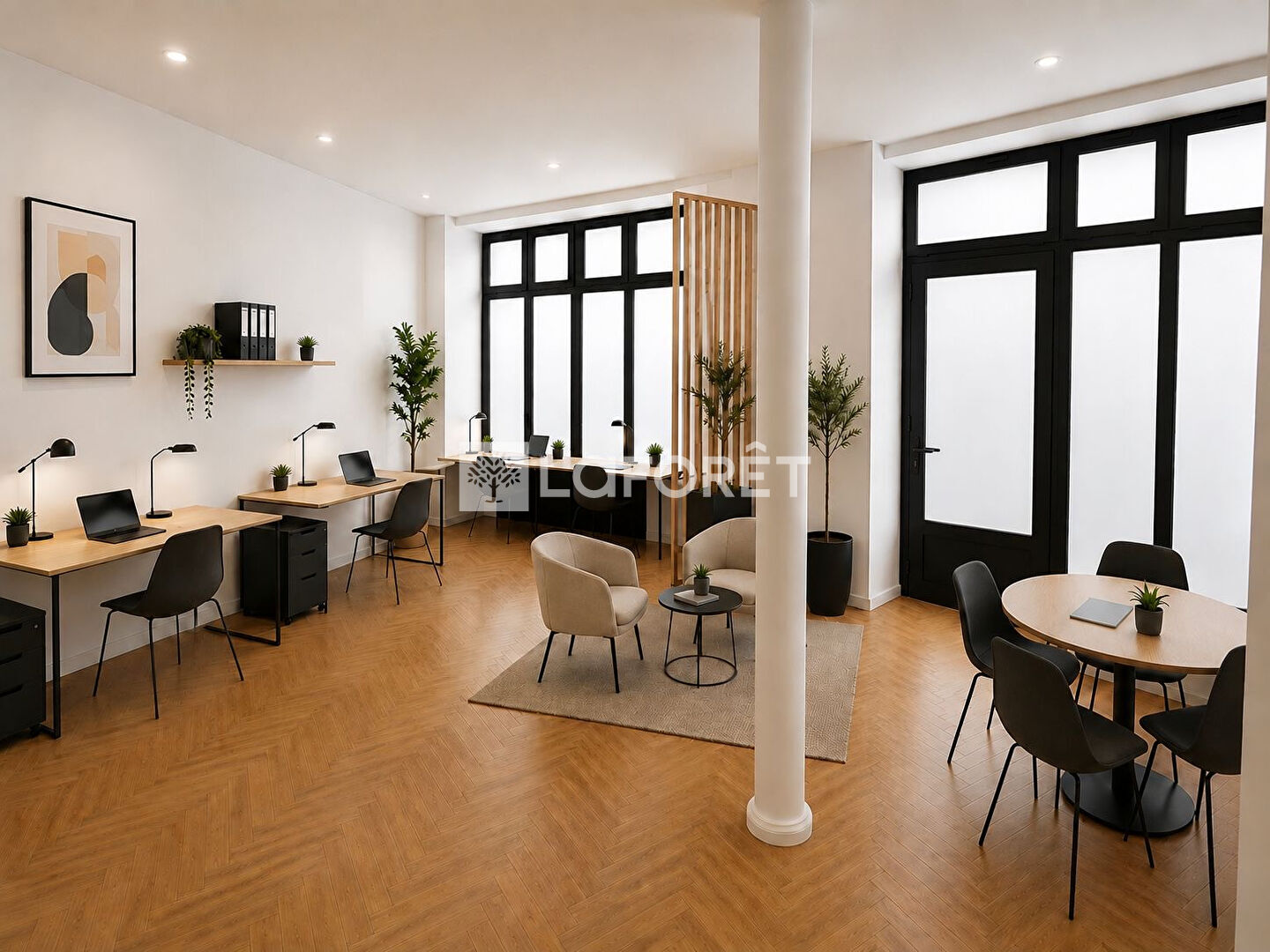 Local commercial avec appartement Saint Cloud 4 pièces 76 m2